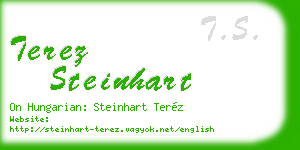 terez steinhart business card